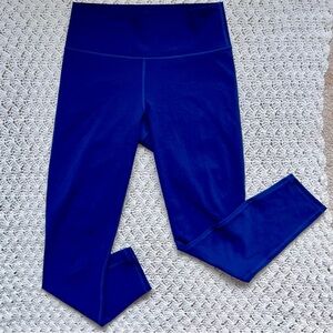 Fabletics Power Hold 7/8 Leggings- blue- S